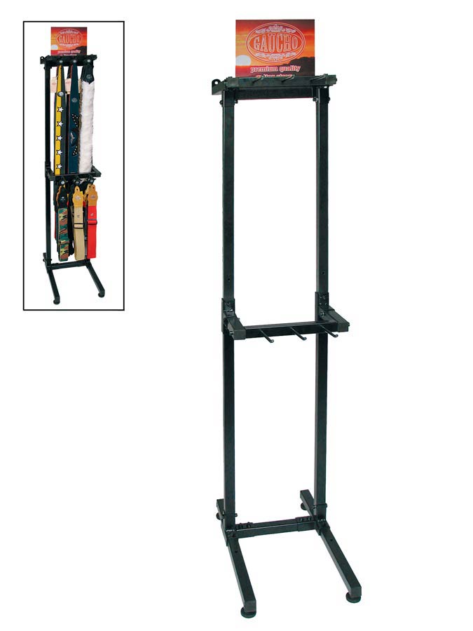 Gaucho GST-DP-060 display stand voor 60 gitaarriemen