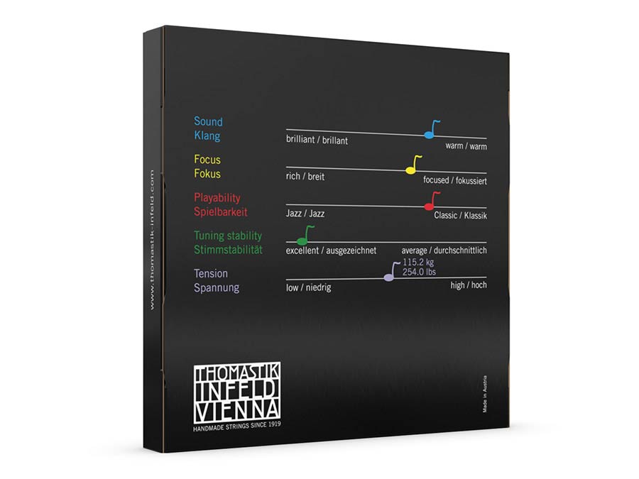 Thomastik Infeld THBC-600 snarenset contrabas 4/4-3/4 - Afbeelding 2