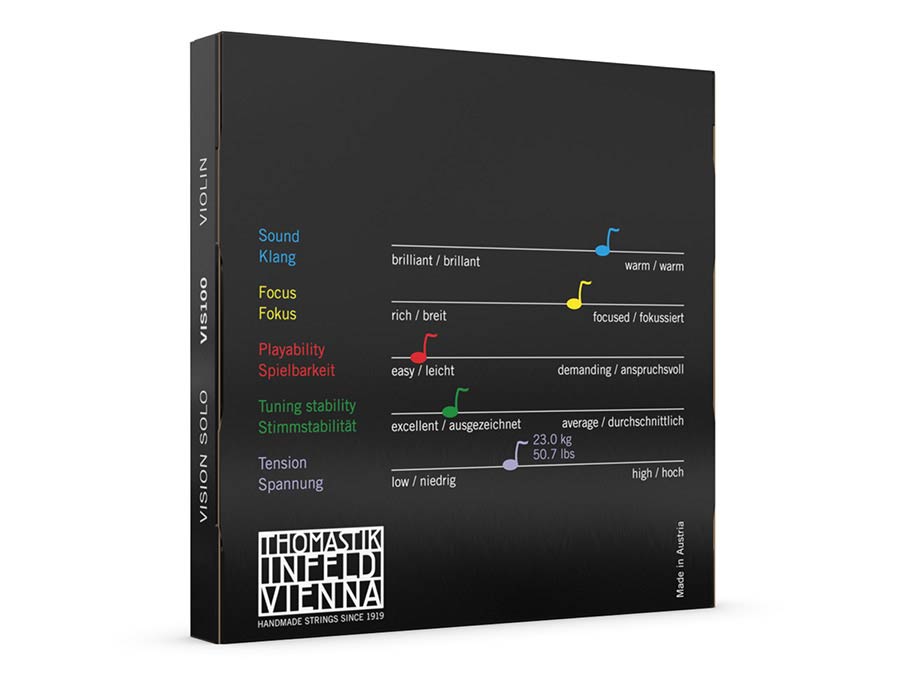 Thomastik Infeld VIS-100 snarenset viool 4/4