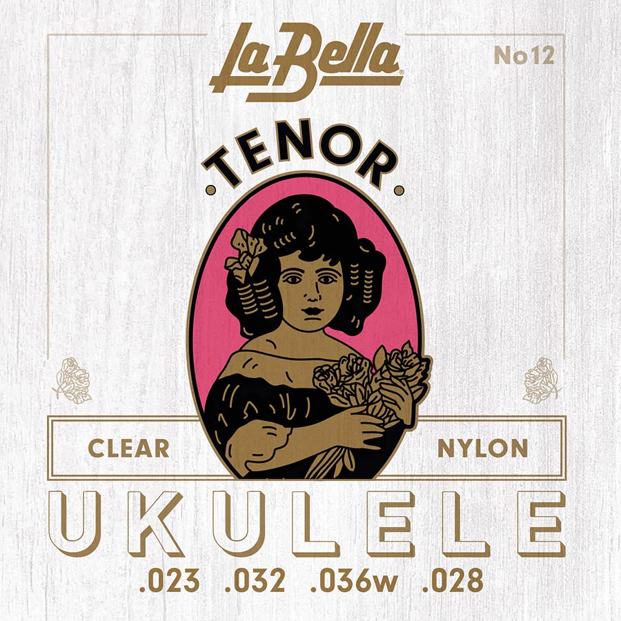 La Bella L-12 snarenset tenor ukelele