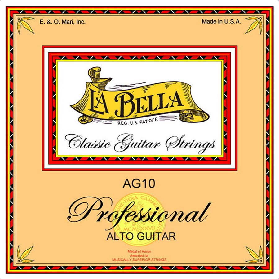 La Bella L-AG10 snarenset altgitaar