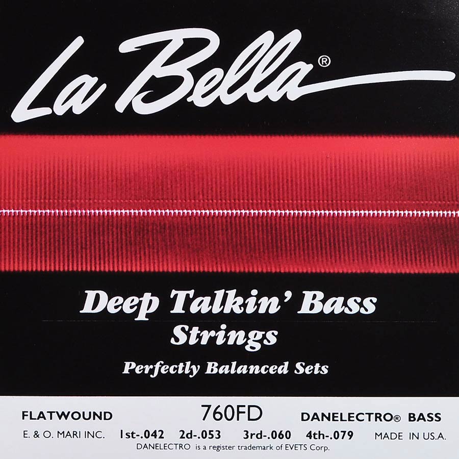 La Bella L-760FD snarenset elektrische basgitaar