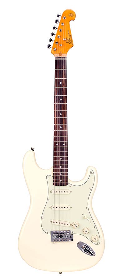 SX SST62-VWH elektrische gitaar