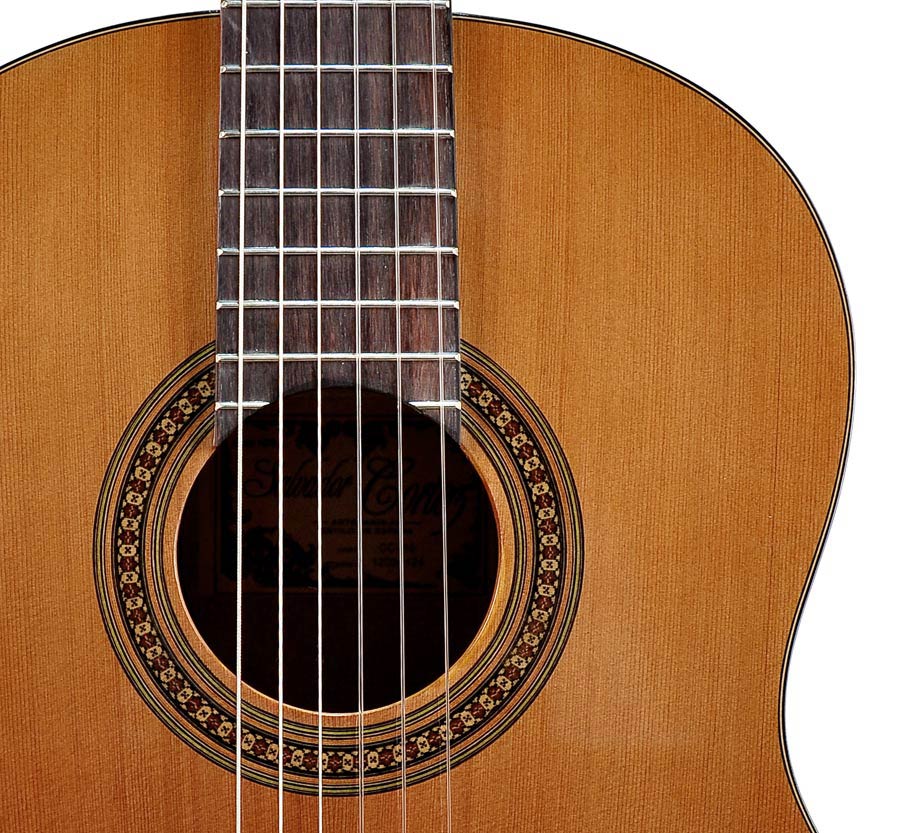 Salvador Cortez CC-10-SN klassieke gitaar - Afbeelding 3