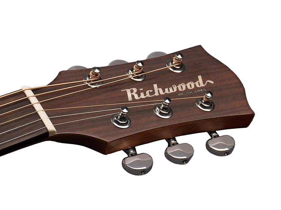 Richwood A-50 handgemaakte auditorium OOO gitaar - Afbeelding 4