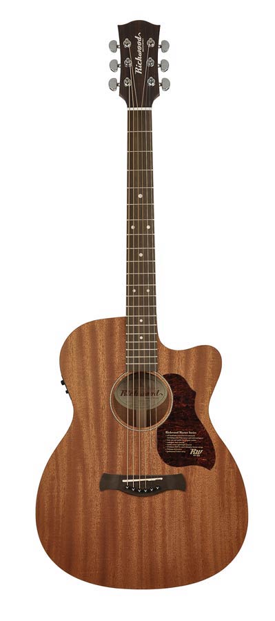 Richwood A-50-CE handgemaakte auditorium OOO gitaar - Afbeelding 3