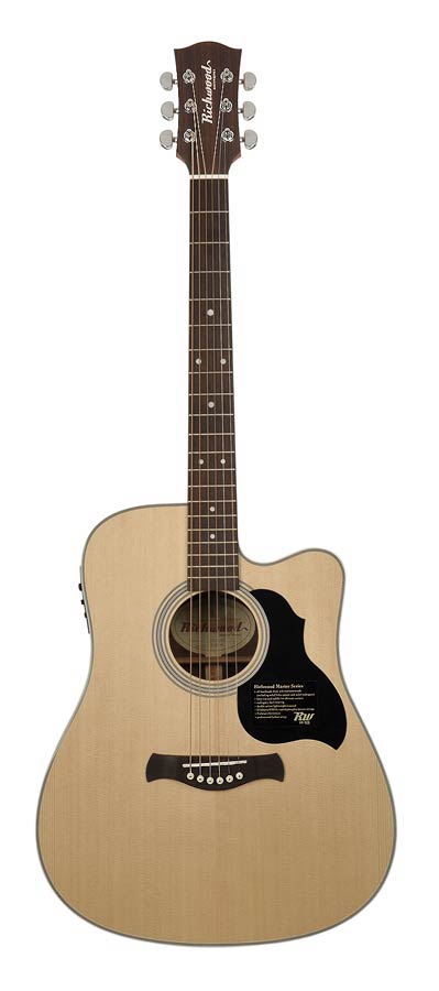 Richwood D-60-CE handgemaakte dreadnought gitaar - Afbeelding 3