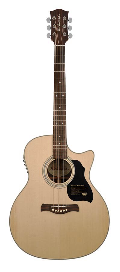 Richwood G-60-CE handgemaakte grand auditorium gitaar - Afbeelding 3