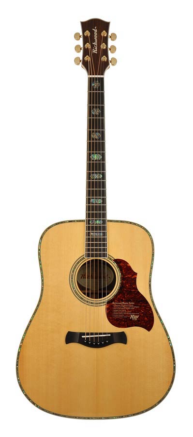 Richwood D-70-VA handgemaakte dreadnought gitaar - Afbeelding 3