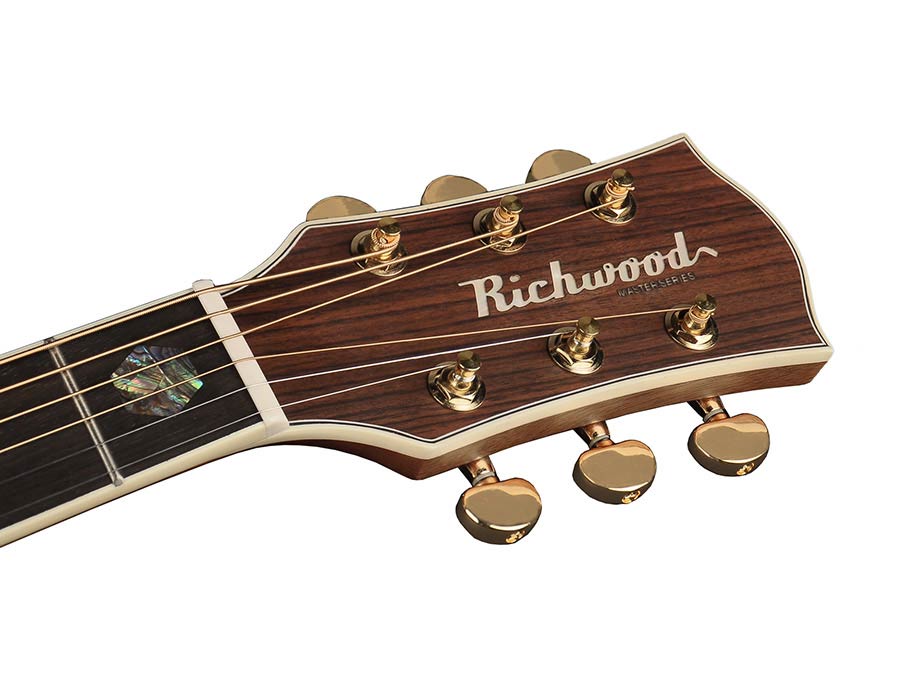 Richwood D-70-VA handgemaakte dreadnought gitaar - Afbeelding 4