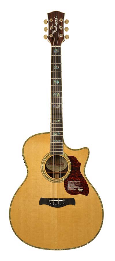 Richwood G-70-CEVA handgemaakte grand auditorium gitaar - Afbeelding 3