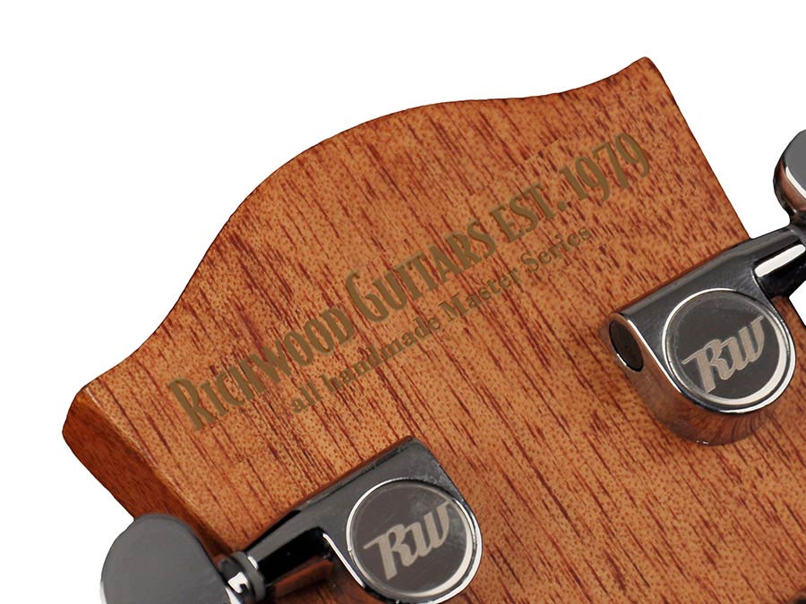 Richwood A-20 handgemaakte auditorium OOO gitaar - Afbeelding 6