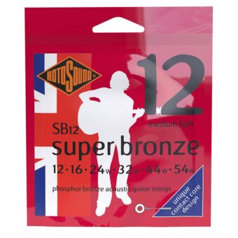 Rotosound SB12 snarenset voor akoestische gitaar