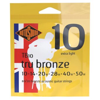 Rotosound TB10 snarenset voor akoestische gitaar