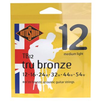 Rotosound TB12 snarenset voor akoestische gitaar