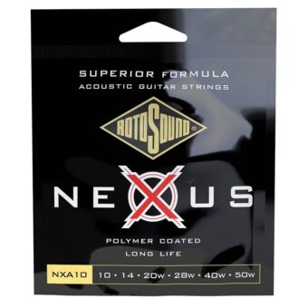 Rotosound NXA10 snarenset voor akoestische gitaar