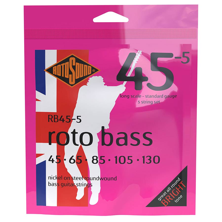 Rotosound RB45-5 snarenset basgitaar