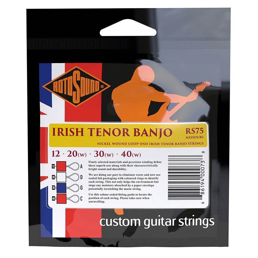 Rotosound RS75 snarenset tenor banjo