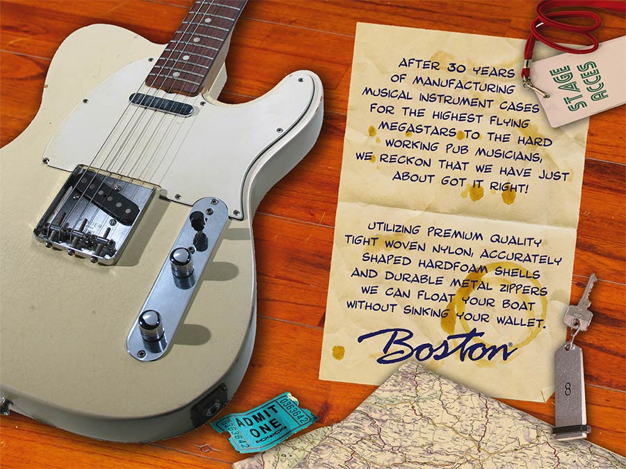 Boston CEB-250 nylon softcase met polystryreen vulling voor basgitaar - Afbeelding 6