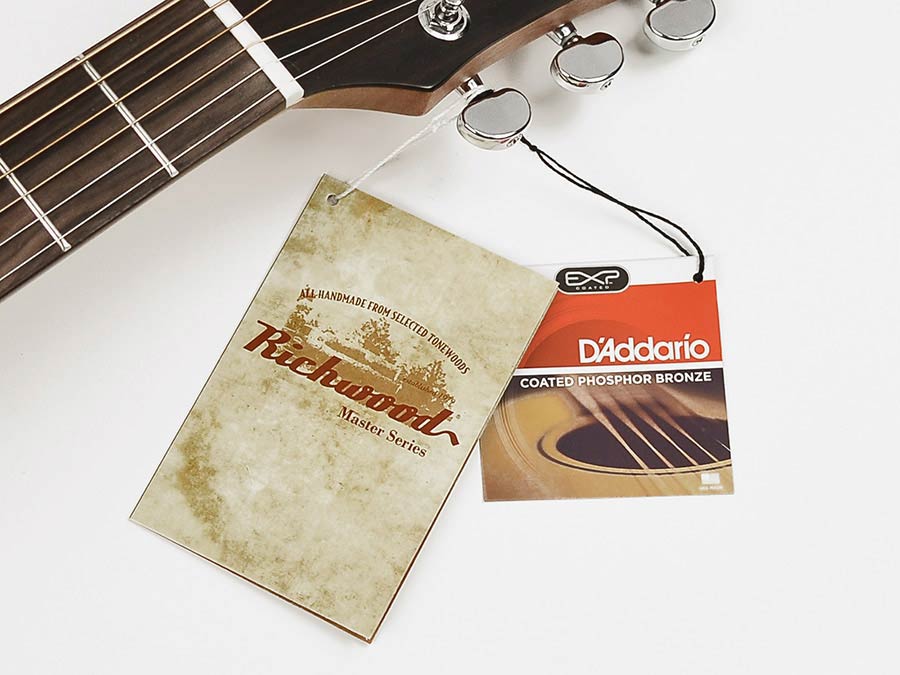 Richwood G-40-CESB handgemaakte grand auditorium gitaar - Afbeelding 11