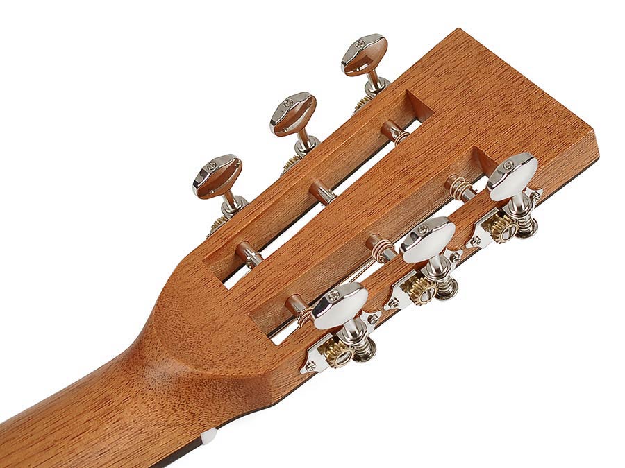 Richwood P-50 handgemaakte parlor gitaar - Afbeelding 5