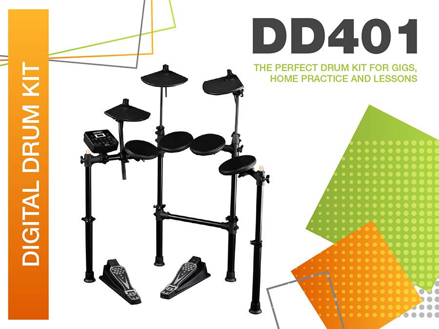 Medeli DD401 digital drumkit - Afbeelding 4
