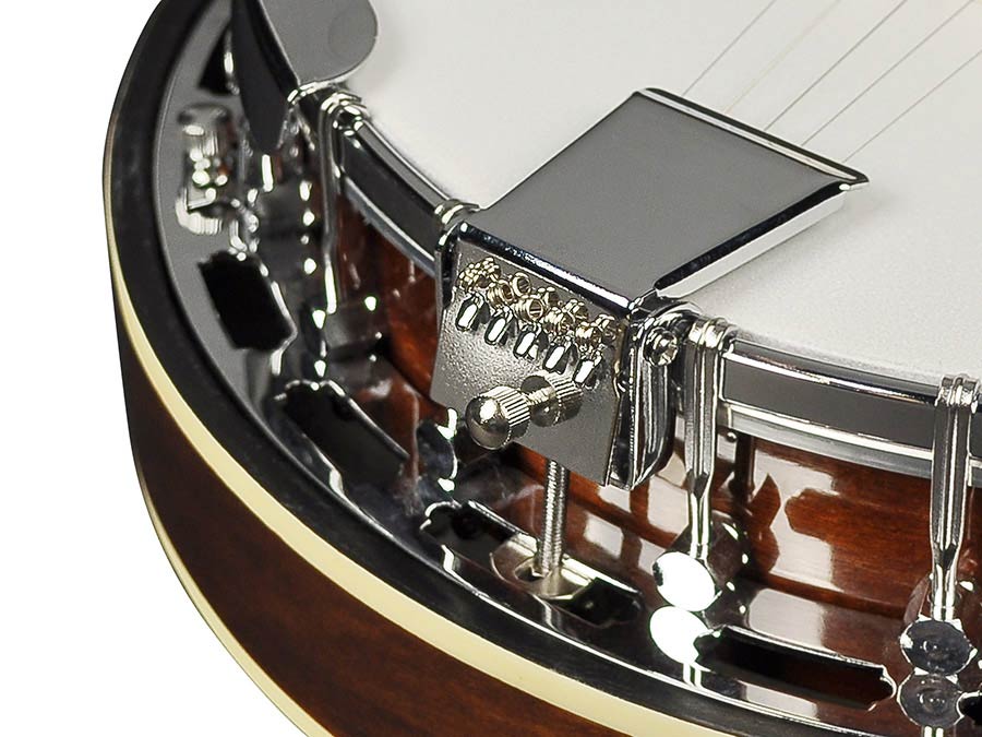 Richwood RMB-605 5-snarige bluegrass banjo - Afbeelding 8