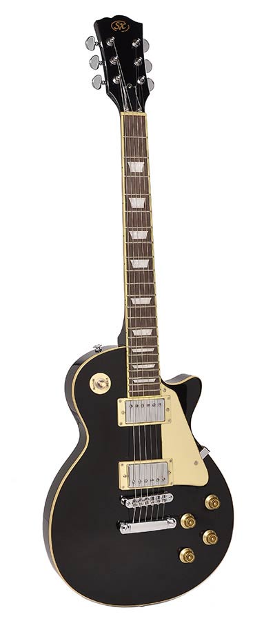 SX EF3-BK LP Std. style elektrische gitaar