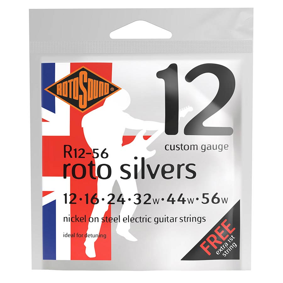 Rotosound R12-56 snarenset elektrisch nickel wound 12-56
