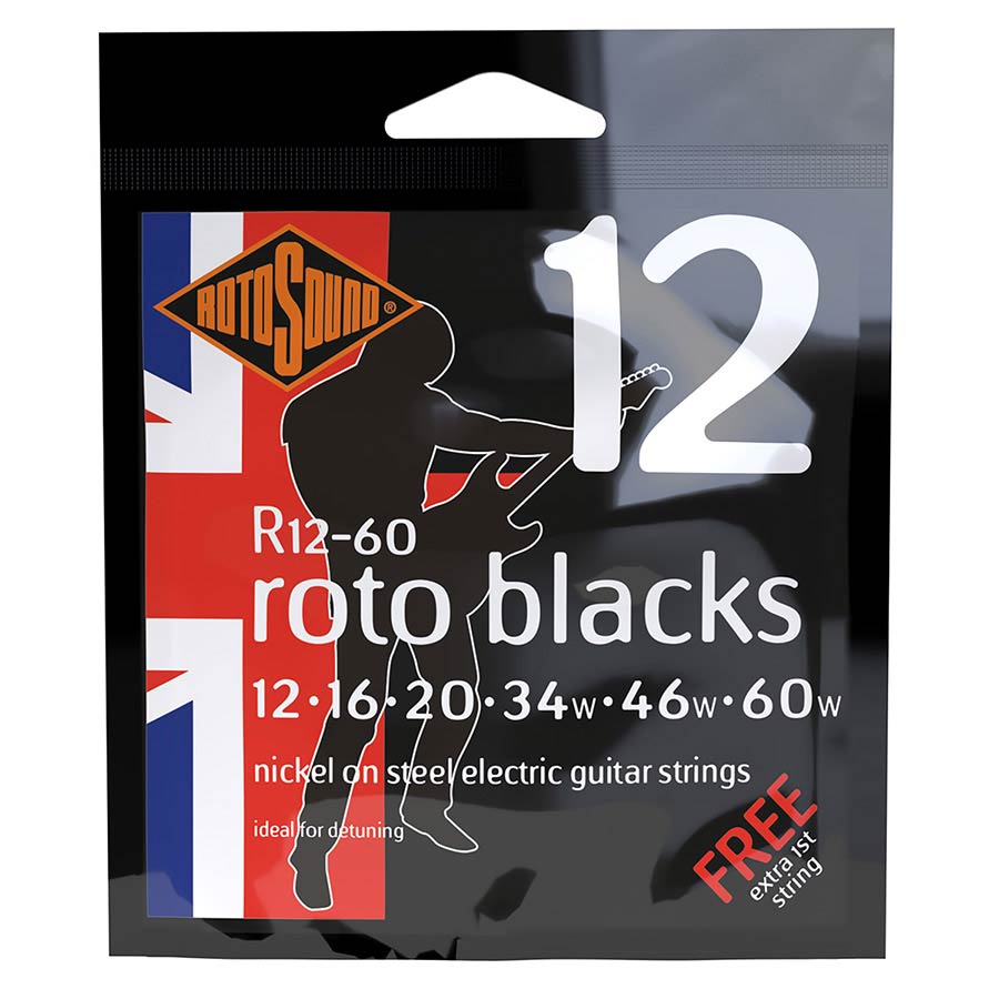 Rotosound R12-60 snarenset elektrisch nickel wound 12-60