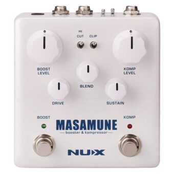 NUX NBK-5 analoge compressor en boost pedaal