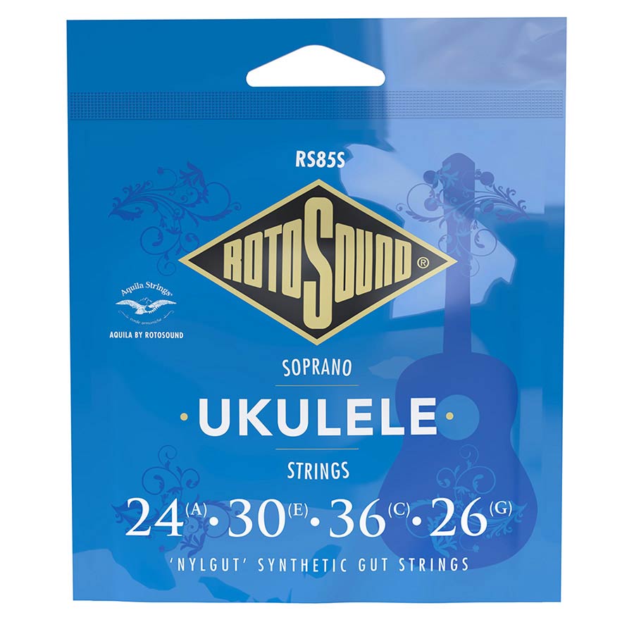 Rotosound RS85S snarenset sopraan ukelele ‘Nylgut’ synthetic gut