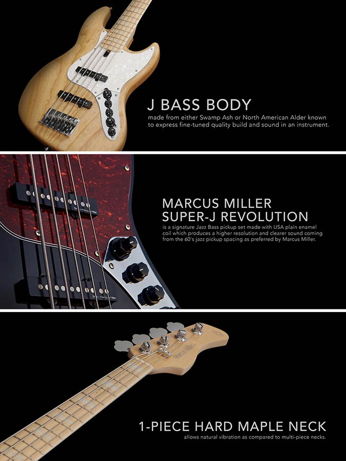 Sire V7+ A4L/BK basgitaar - Afbeelding 7