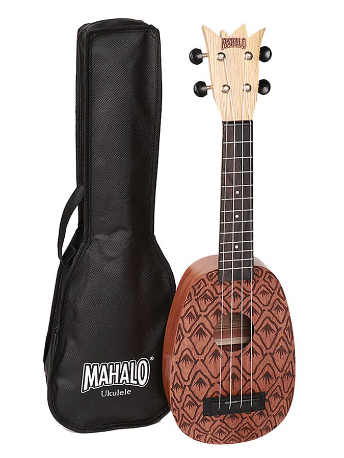 Mahalo ME1P sopraanukelele Pineapple-vorm