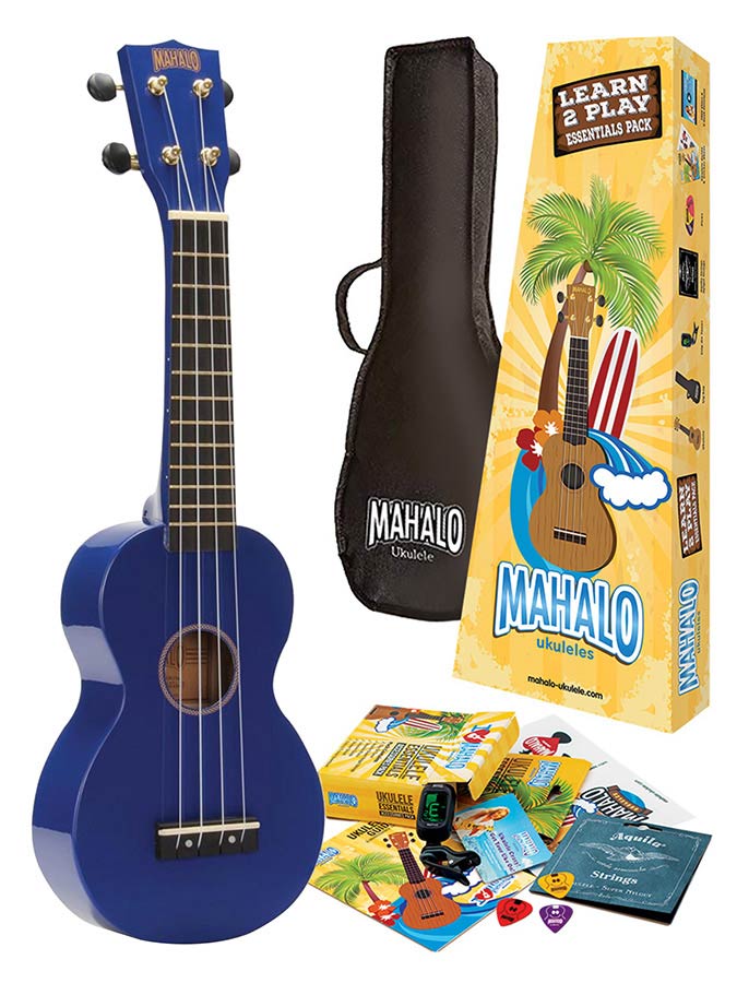 Mahalo MR1BUK sopraan ukelele pakket