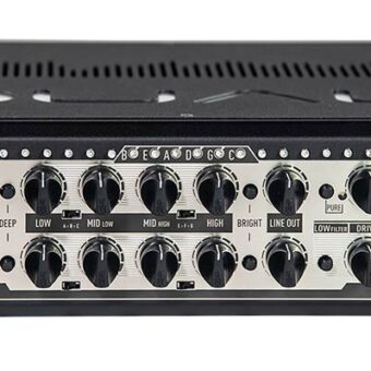 GR Bass DUAL1400 versterker 2x 700W 2 kanalen 3