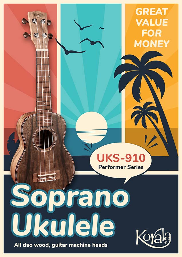 Korala UKS-910 sopraanukelele - Afbeelding 6