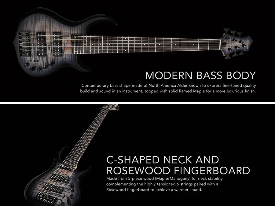 Sire M7+ A6/TBL basgitaar - Afbeelding 6