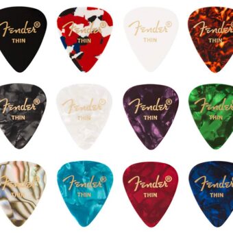Fender 0980300100 12 plectrums 351 vorm