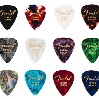Fender 0980300700 12 plectrums 351 vorm