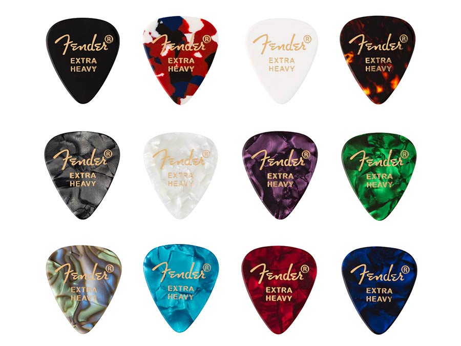 Fender 0980300700 12 plectrums 351 vorm