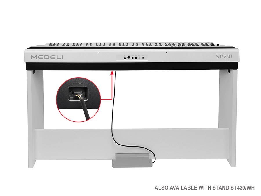 Medeli SP201/WH digitale stage piano - Afbeelding 10