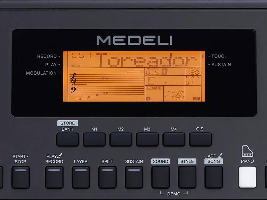Medeli MK200 keyboard - Afbeelding 8