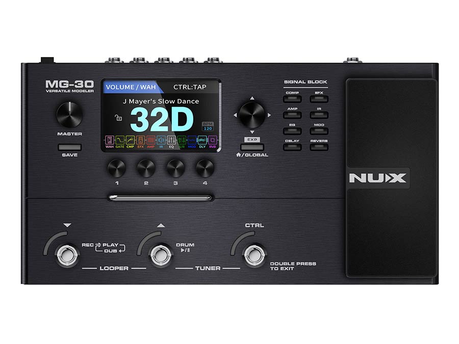 NUX MG-30 professioneel multi-effectpedaal