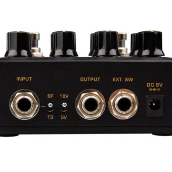 NUX NDS-5 analoog dubbel-effectpedaal distortion FIREMAN