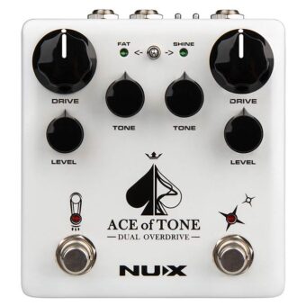 NUX NDO-5 analoog dubbel-effectpedaal overdrive ACE OF TONE