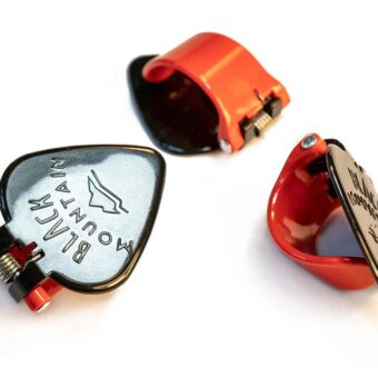 Black Mountain BMP-RHH+ veergeladen duimplectrum HEAVY – met extra strakke veer