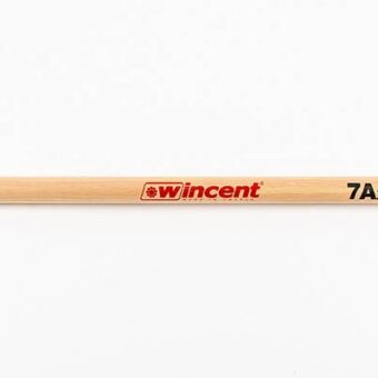 Wincent W-7AXLBT paar hickory drumstokken 7A XL BARREL TIP