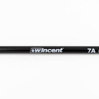 Wincent W-7ACB paar hickory drumstokken 7A BLACK