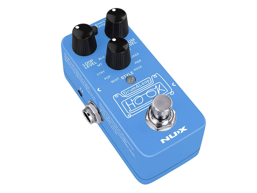 NUX NDL-3 looper pedaal HOOK DRUM & LOOP